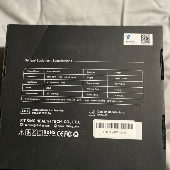 Fit King Hand massager - Picture 3 of 4